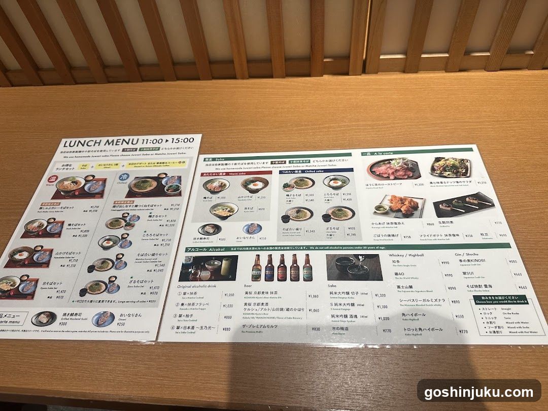 Lunch Menu