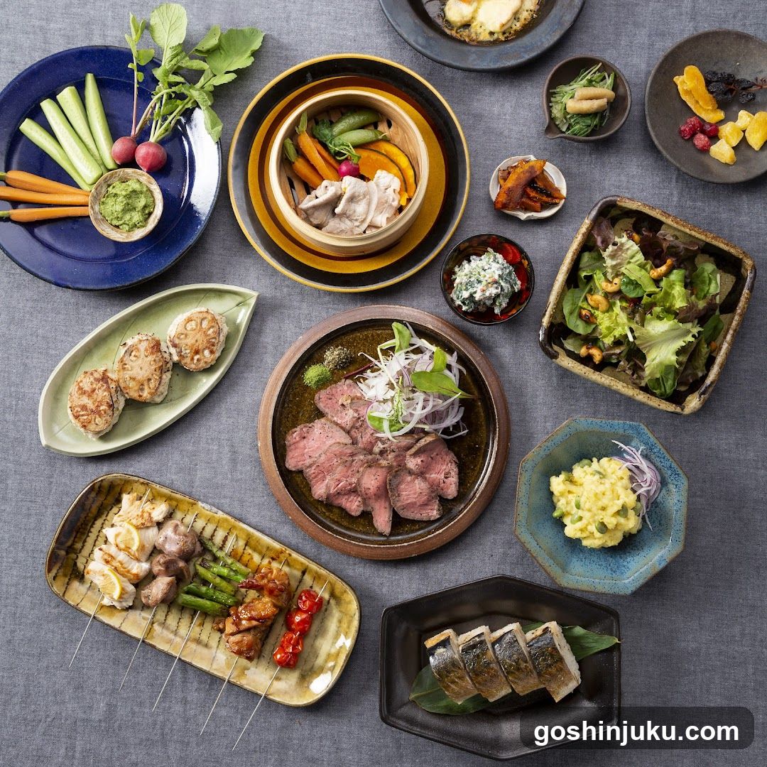 Japanese Meal Spread