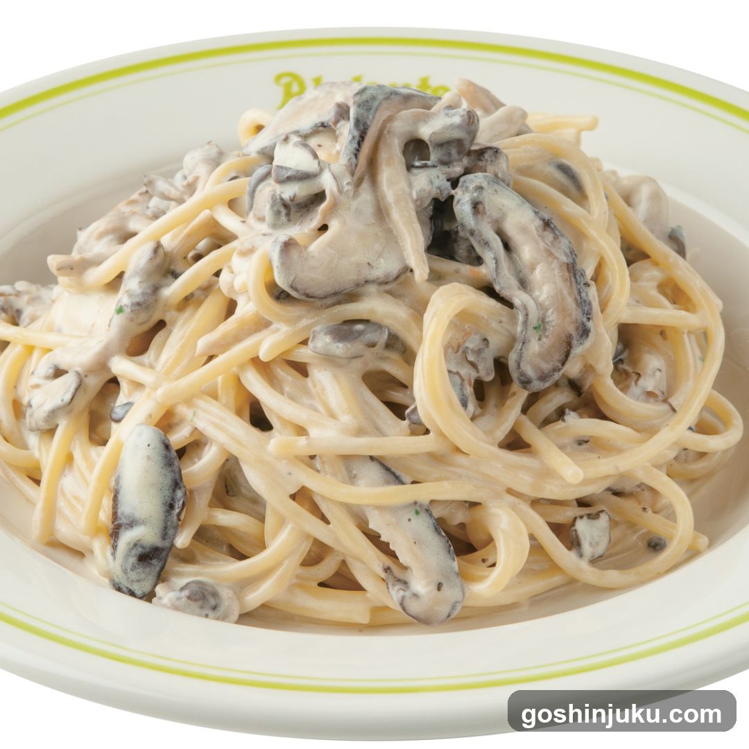 Mushroom Pasta Dish