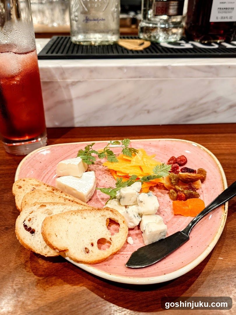 Cheese and Bread Platter
