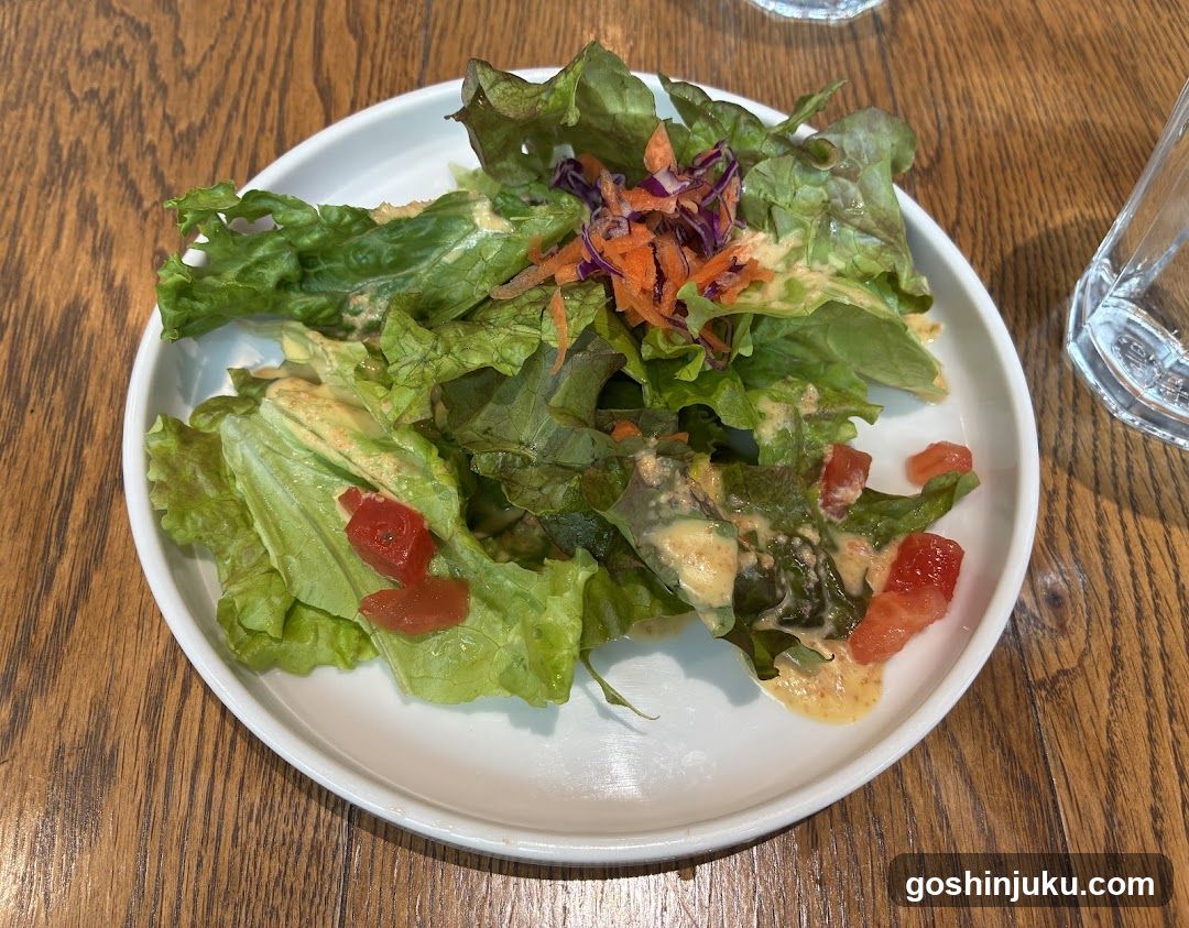Salad with Dressing