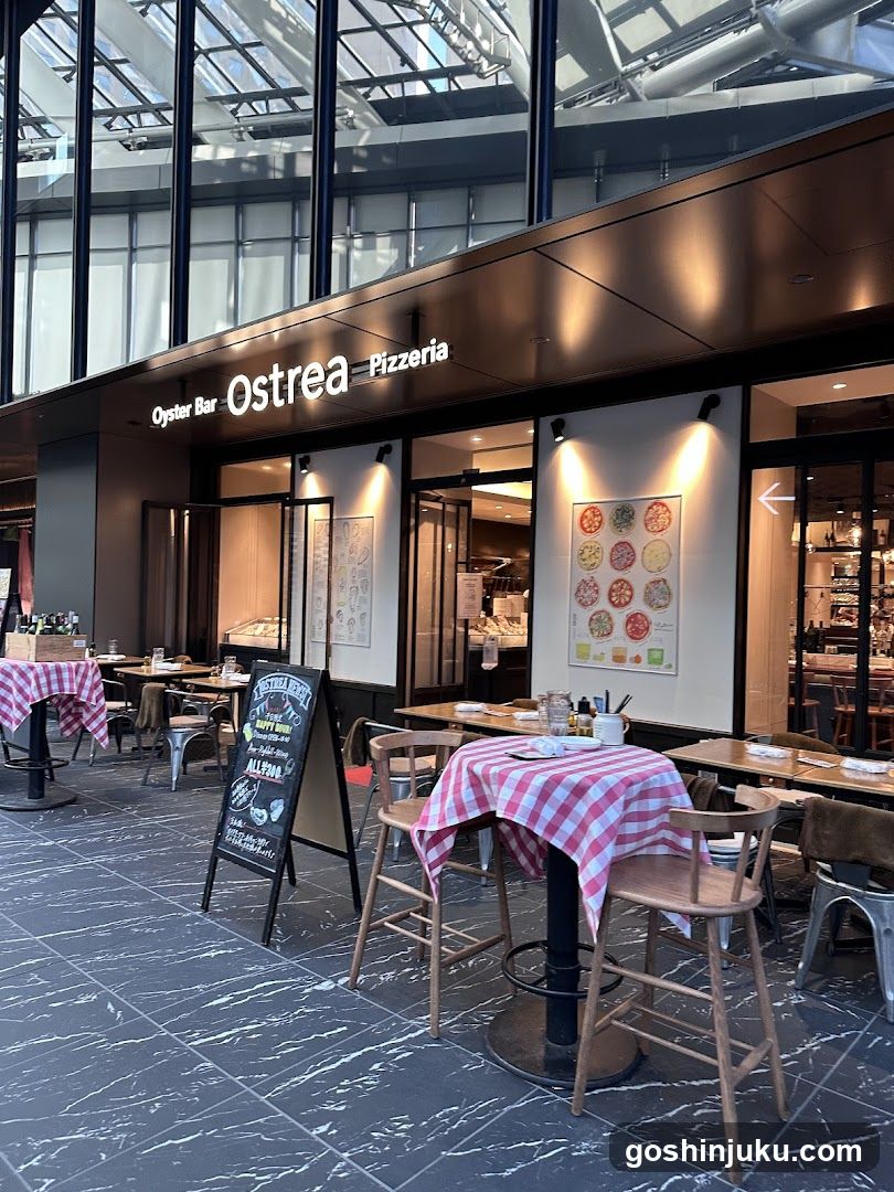 Ostrea Pizzeria exterior view