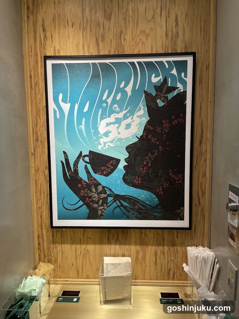 Coffee Shop Interior Artwork