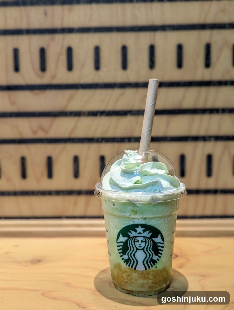 Starbucks Green Tea Frappuccino