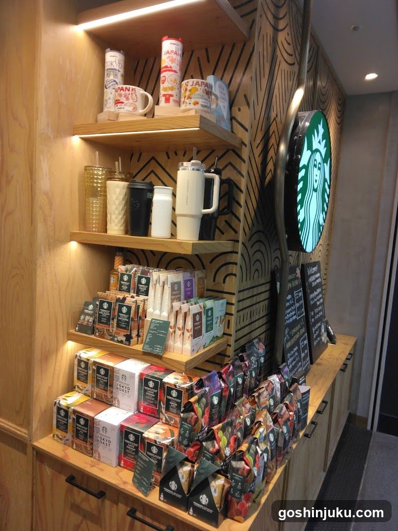 Starbucks Japan Merchandise Display