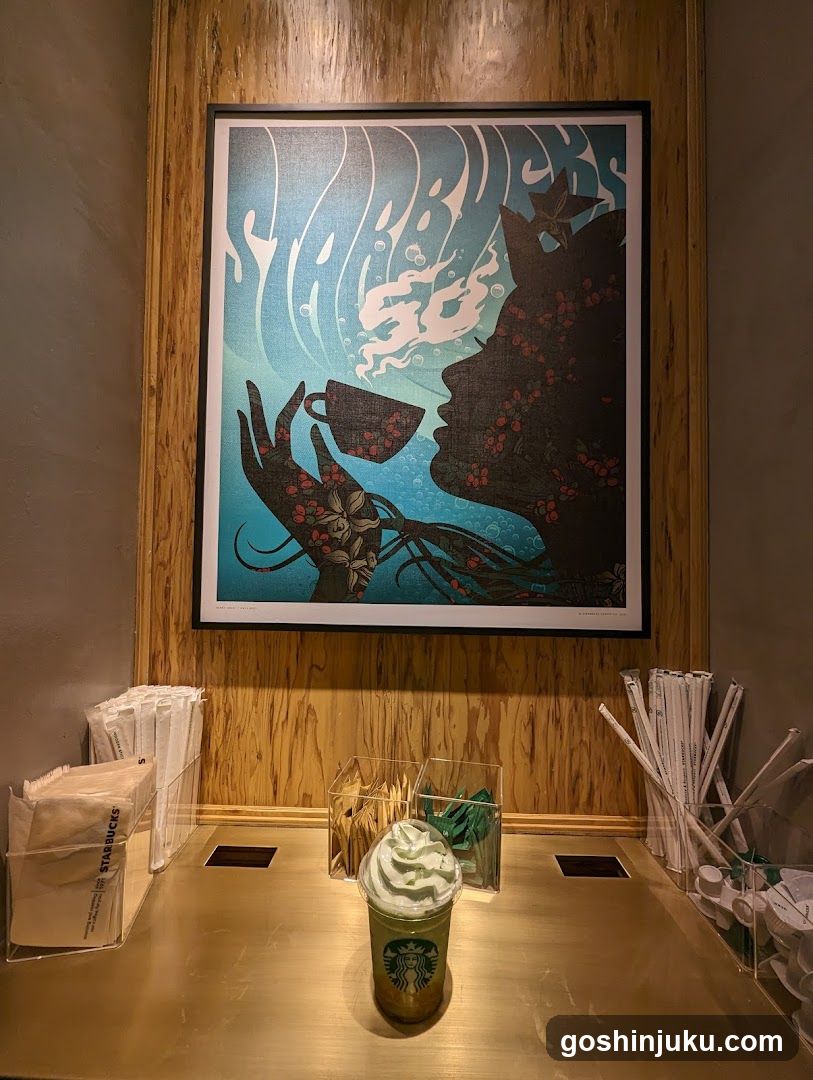 Starbucks Interior Display
