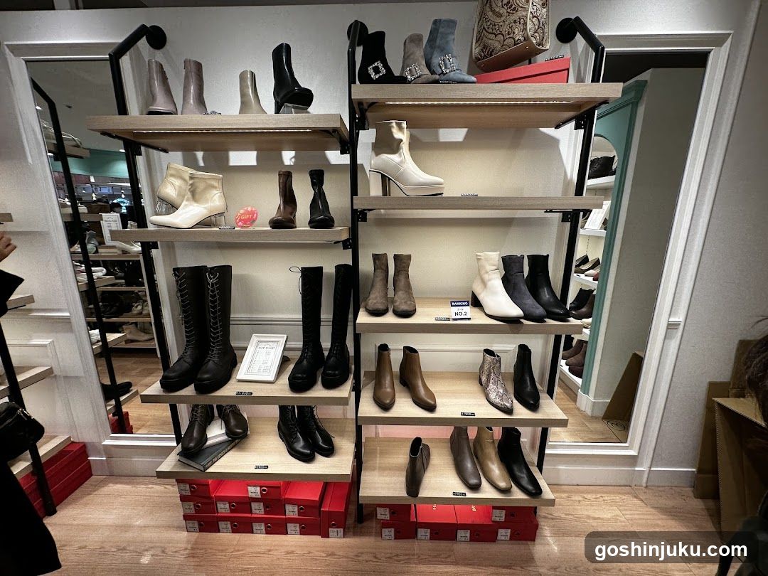 Boot Display Rack