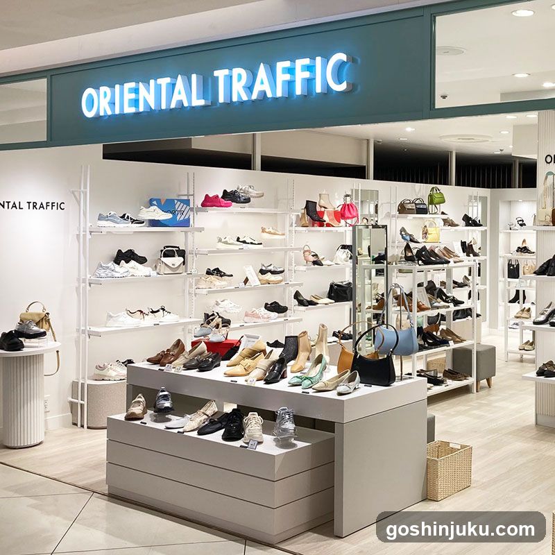 Oriental Traffic Shoe Store Interior