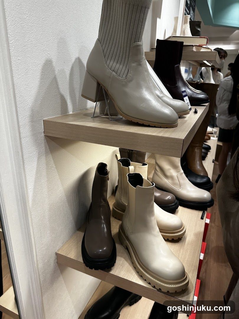 Boots Display Shelf