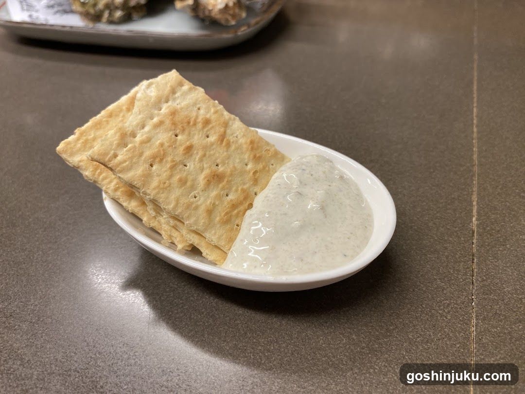 Crackers with Dip