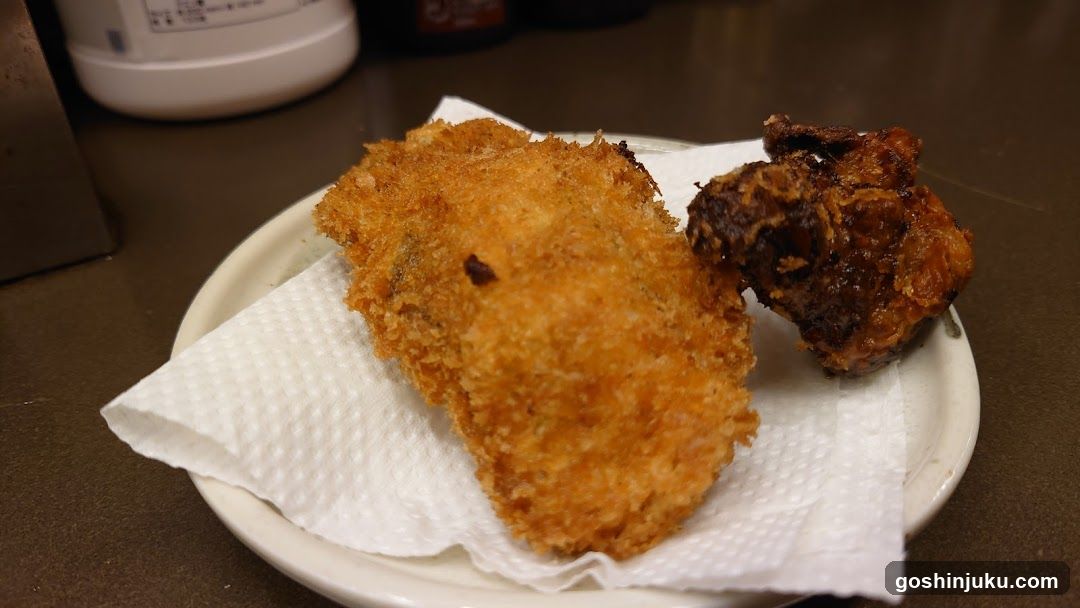 Fried Food on Plate