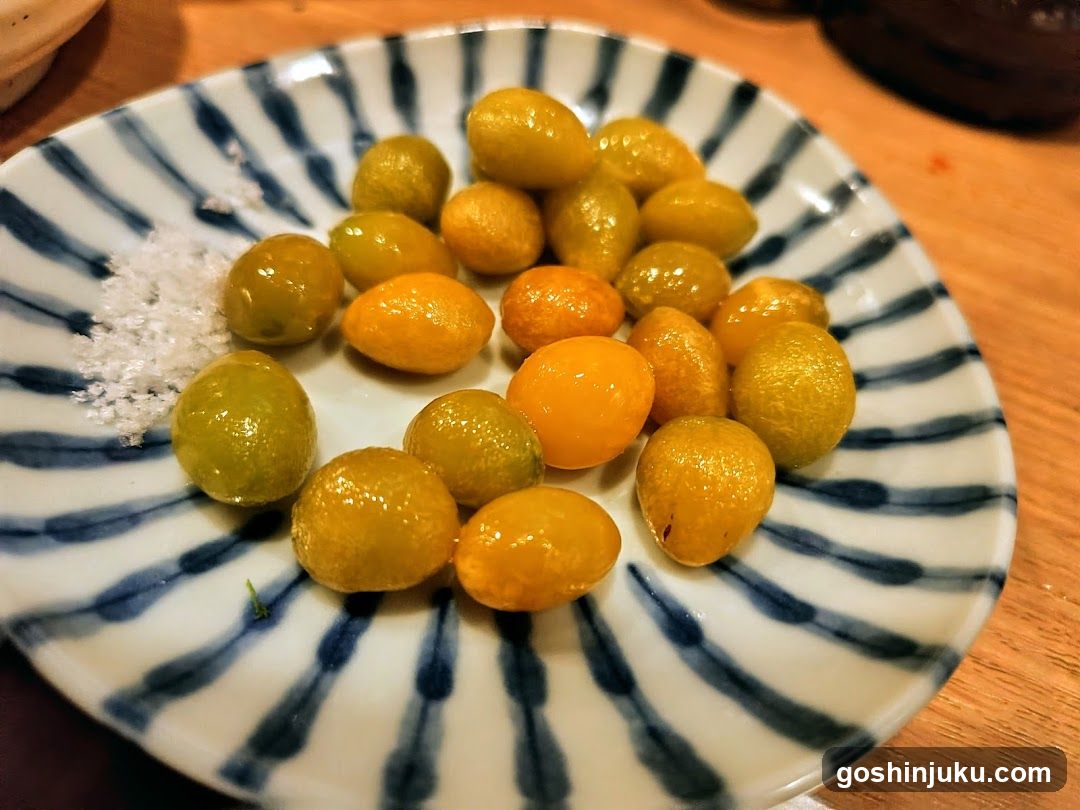 Pickled Olives with Salt