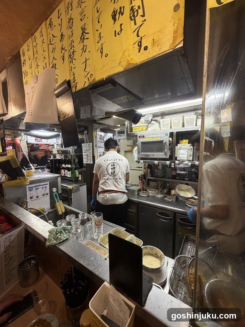 Japanese Restaurant Kitchen Interior