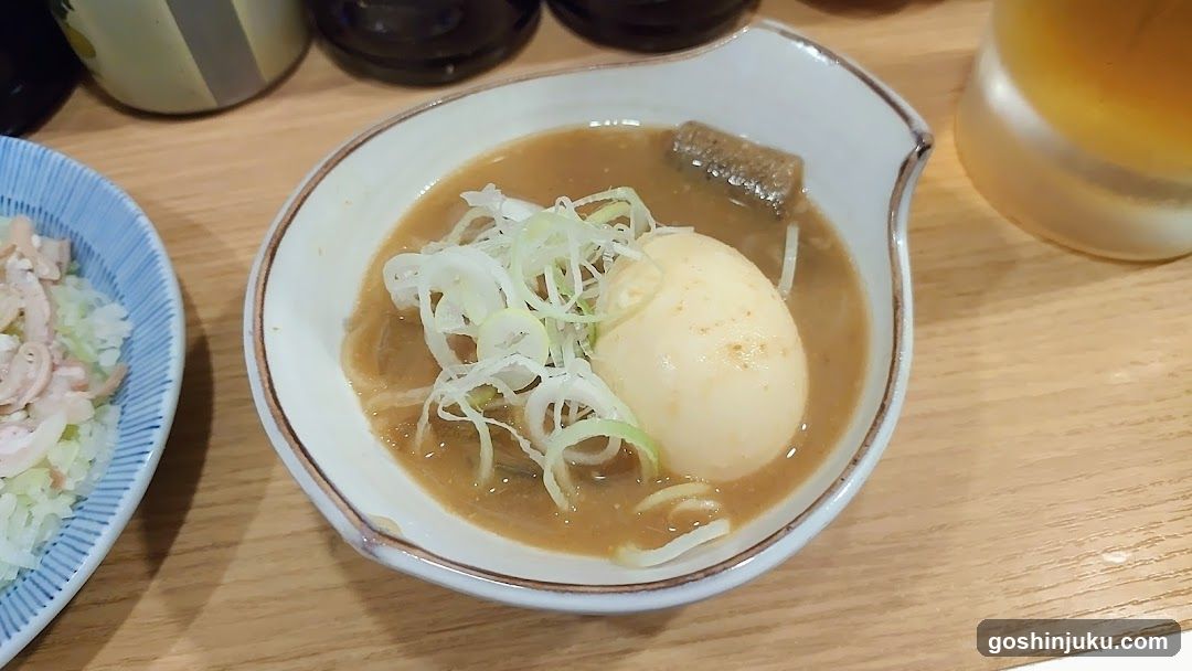 Ramen Bowl with Egg and Scallions