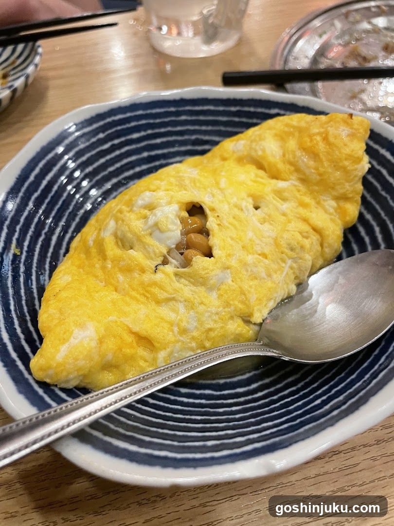 Omelette with Baked Tofu