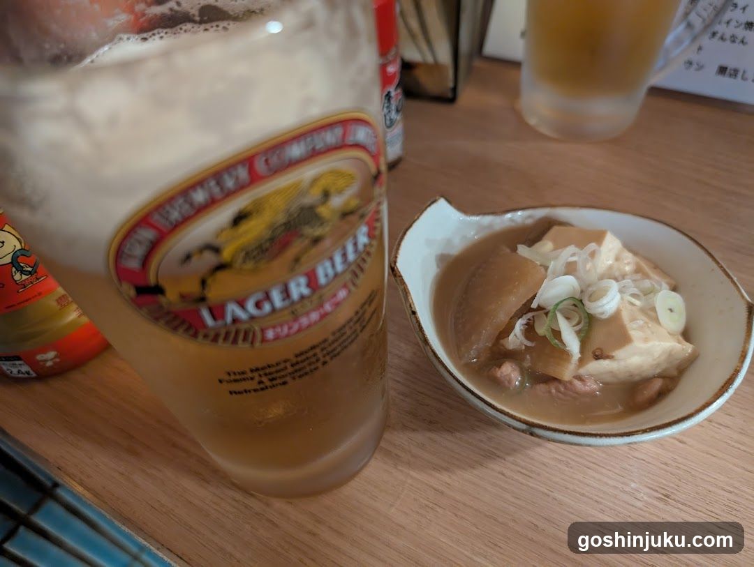 Beer and Tofu Dish
