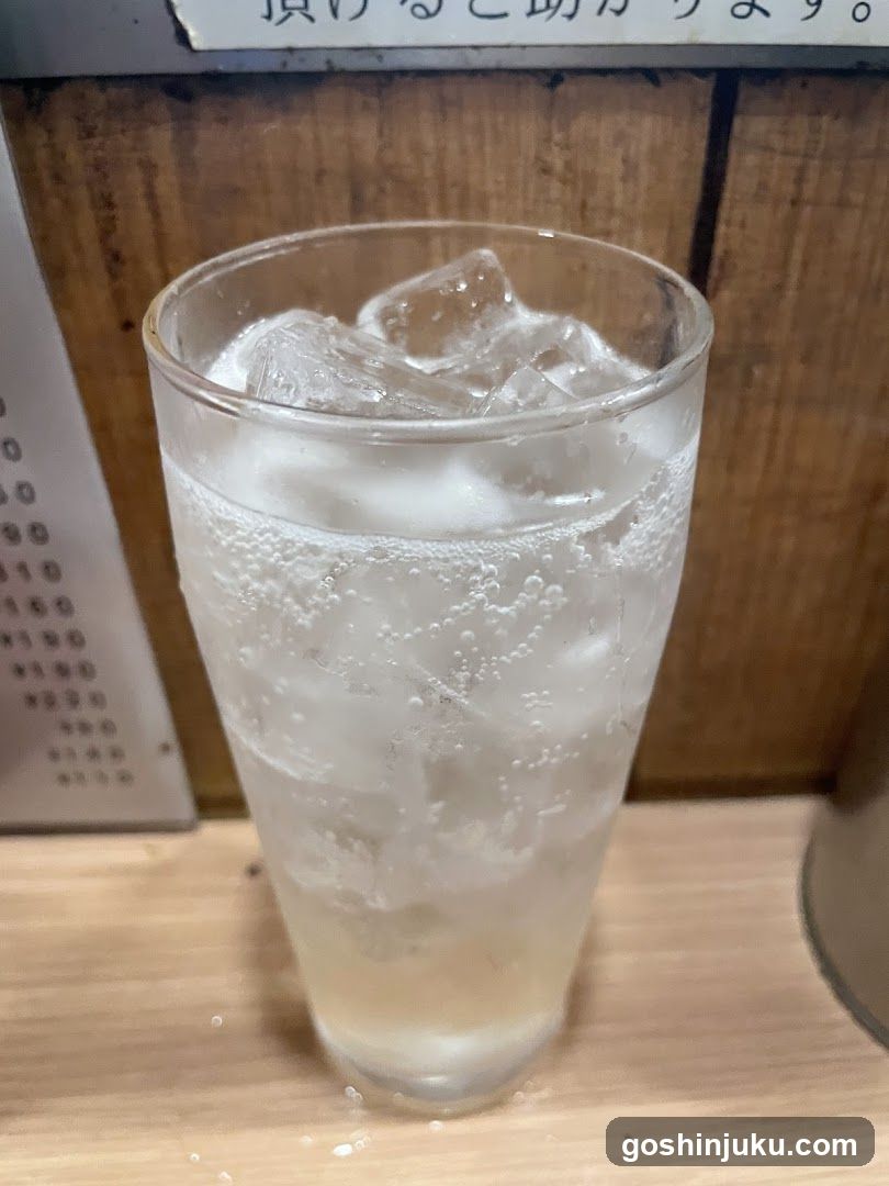 Iced Drink with Condensation