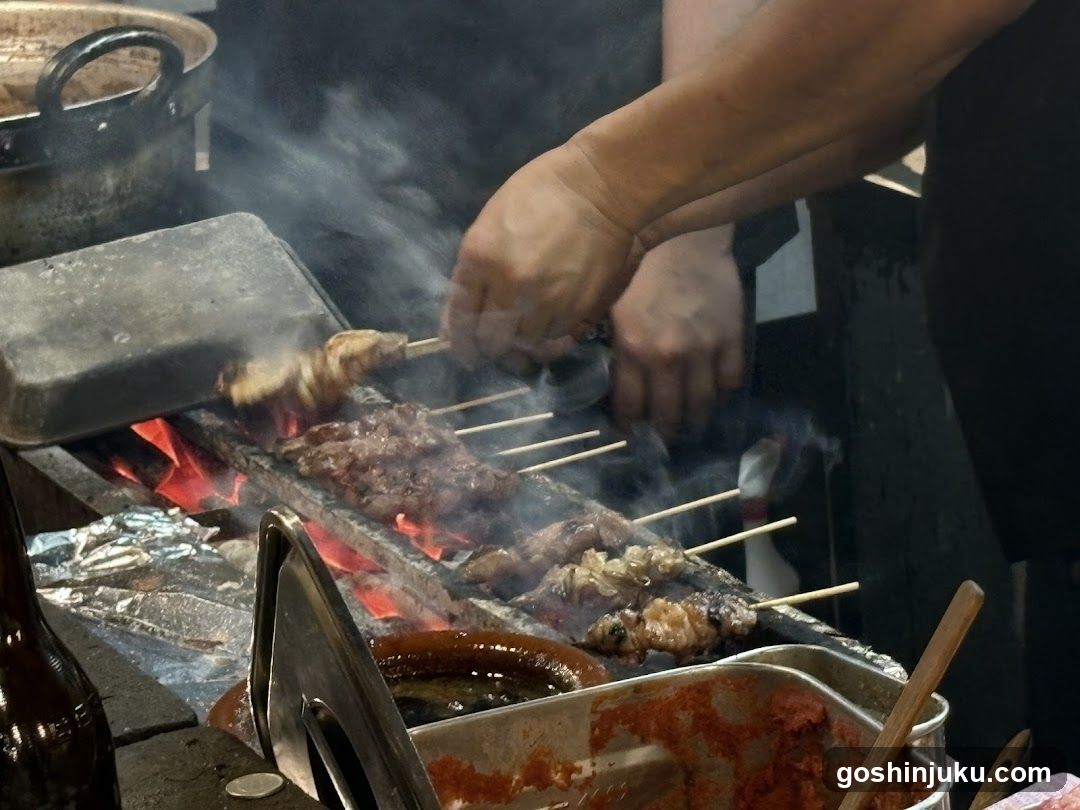 Grilled Skewers at Night Market