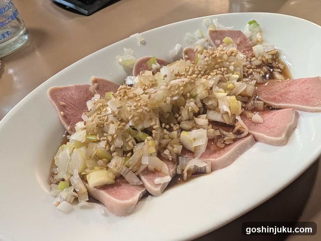 Sliced Meat with Seasoning