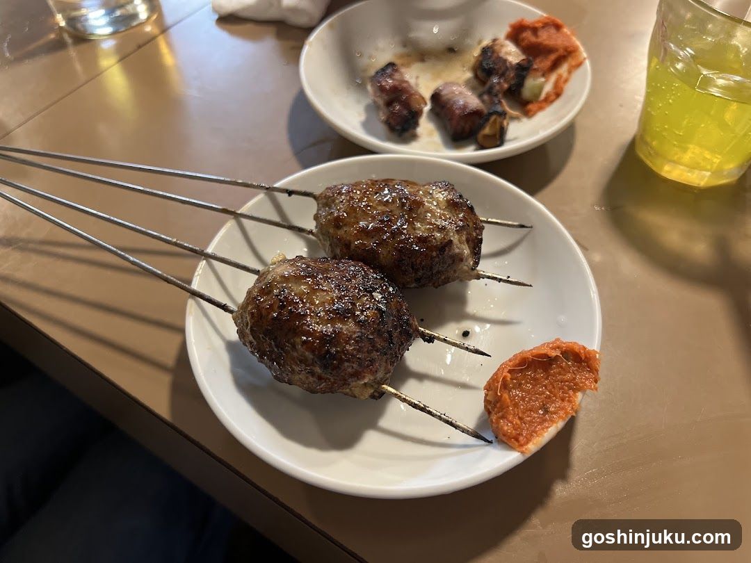 Grilled Meat Skewers with Side Dish