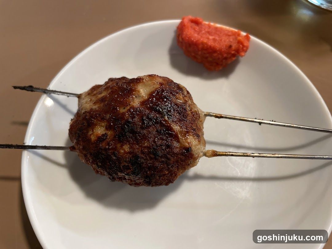 Grilled Meatball with Dip