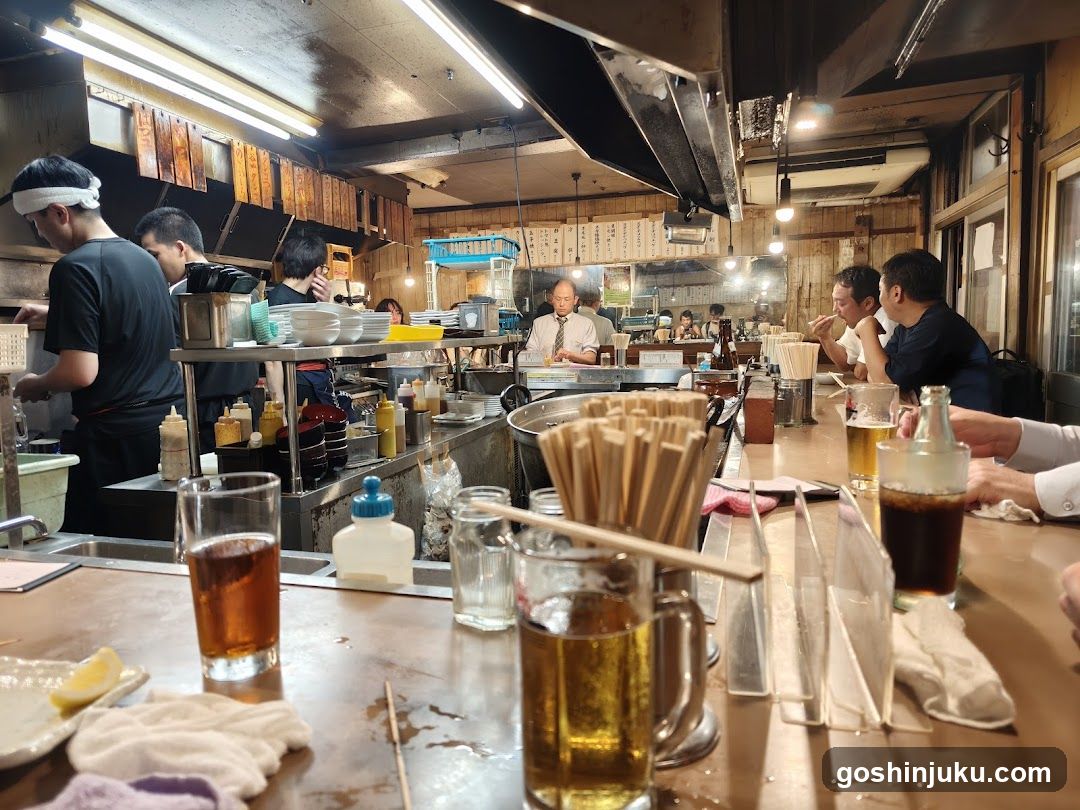 Dining at a Japanese Izakaya Bar