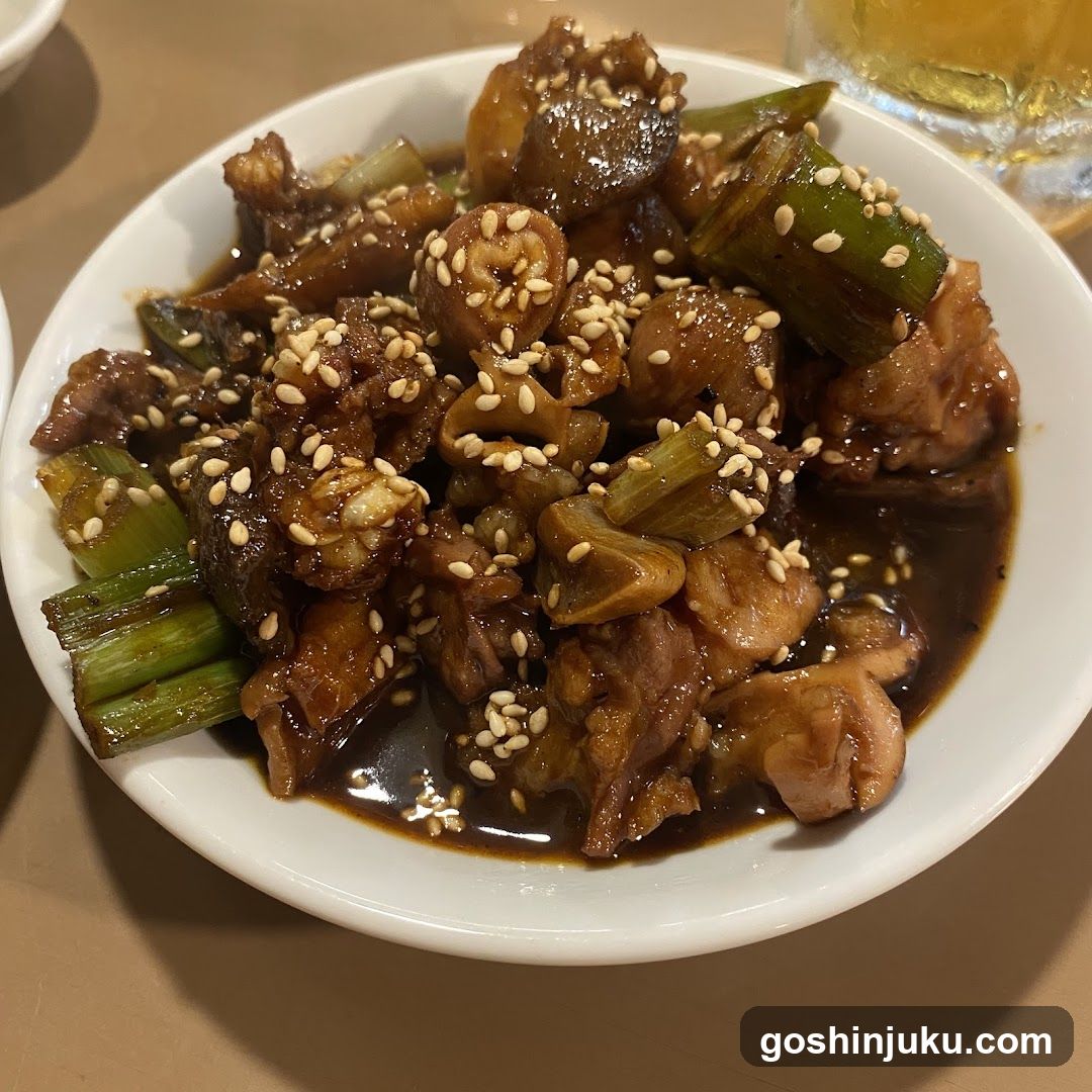 Stir-fried Chicken with Sesame Seeds