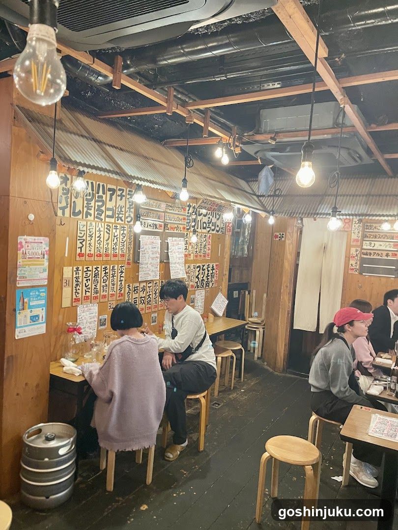Interior of a Japanese restaurant or bar