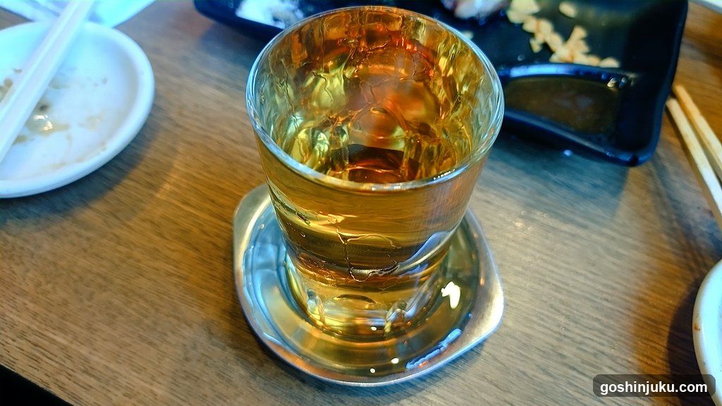 Glass of Tea on Wooden Table