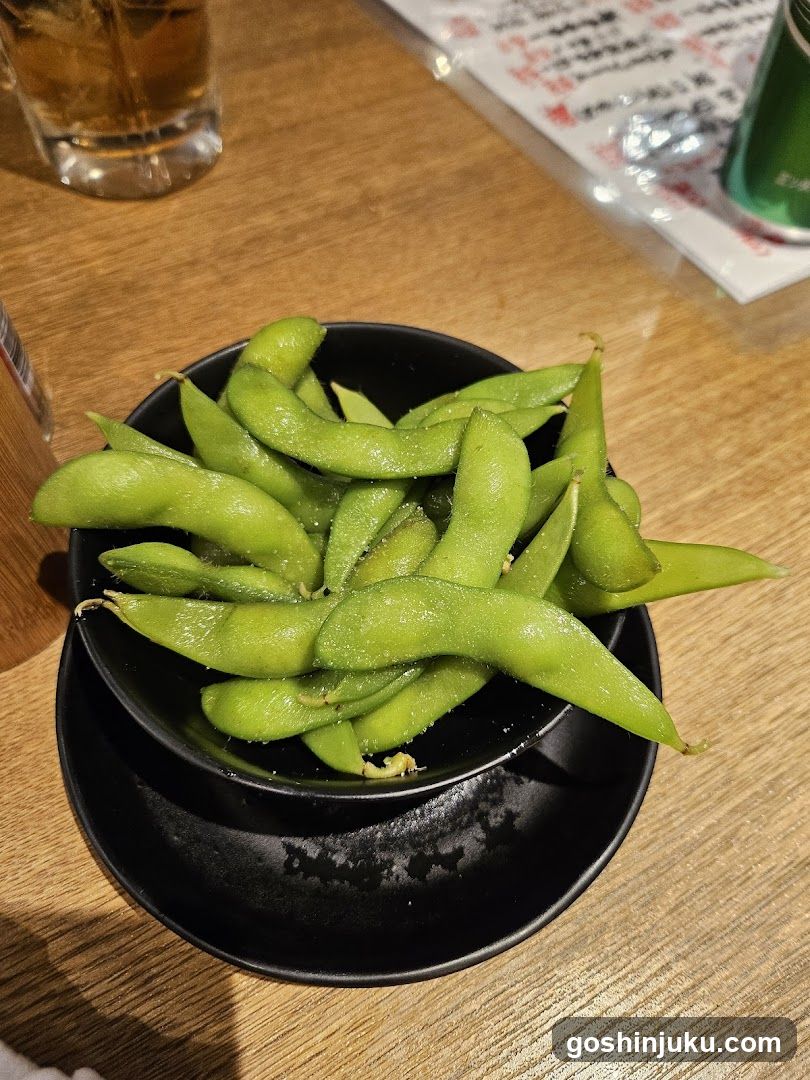 Edamame in a bowl