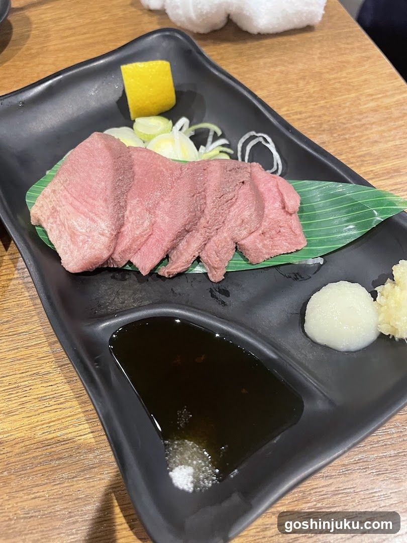 Sliced Meat Dish