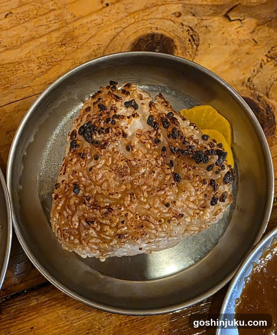 Grilled Meat with Rice Crust