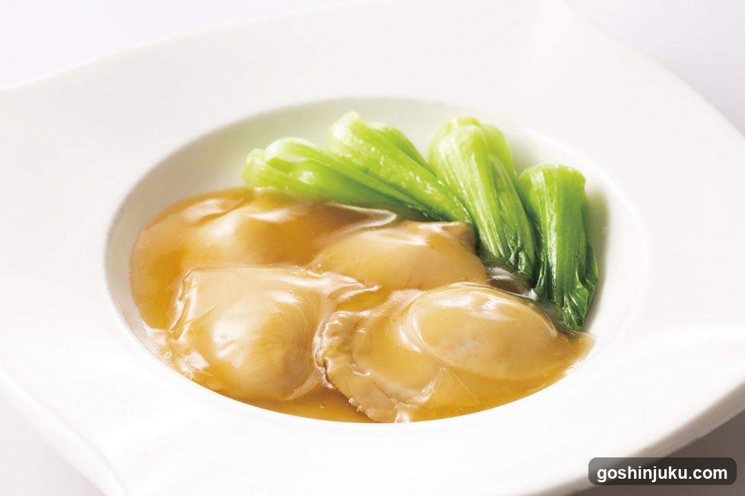 Braised Abalone with Green Vegetables