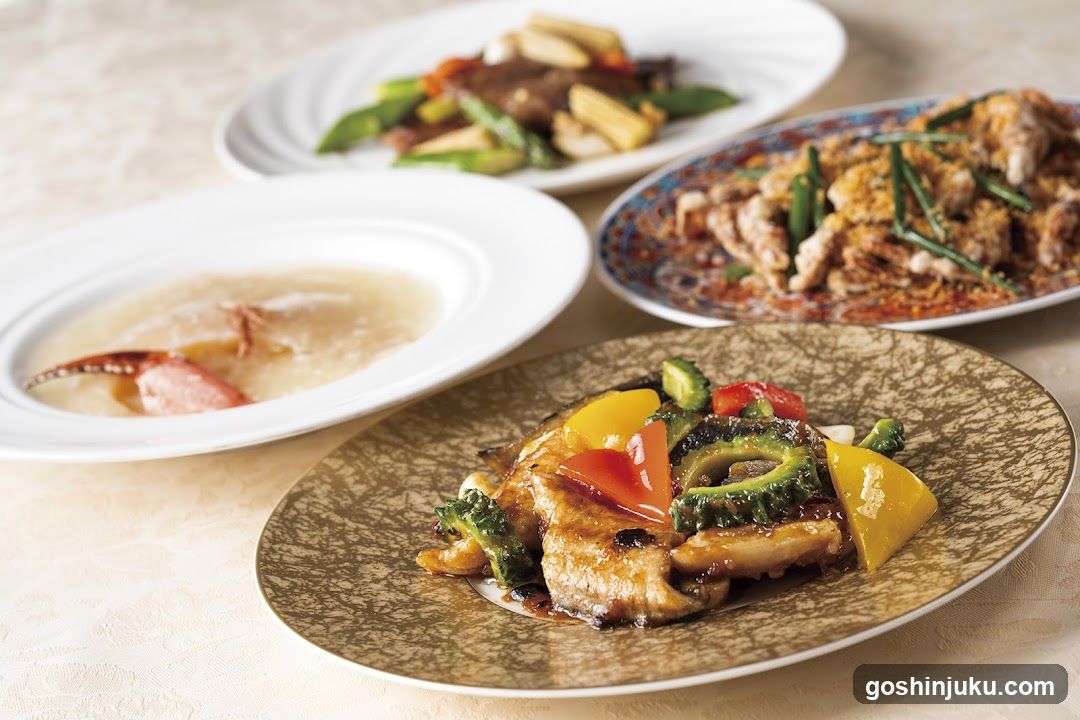 Assorted Dishes on Table