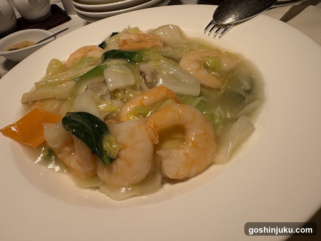 Shrimp and Cabbage Stir Fry