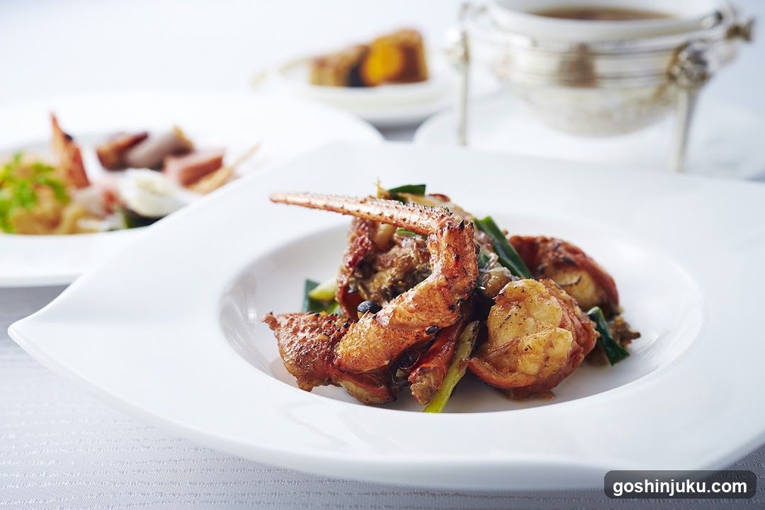 Fried Shrimp with Green Onions