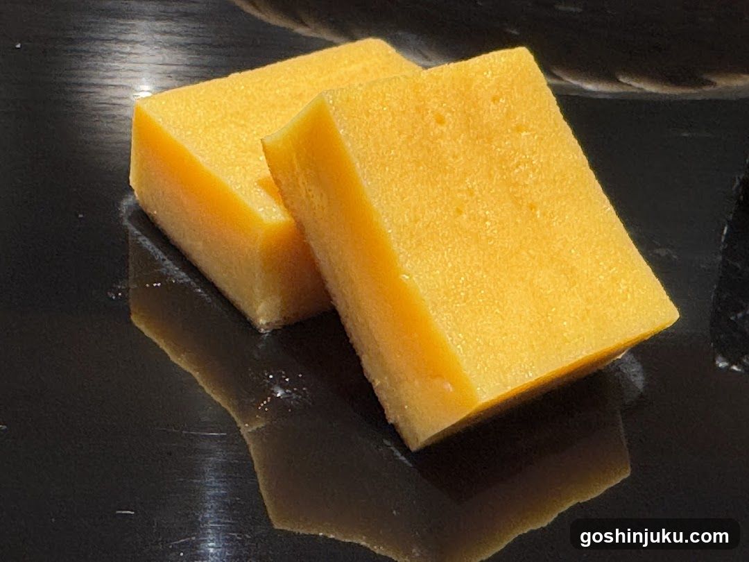 Yellow Cubes on Dark Surface