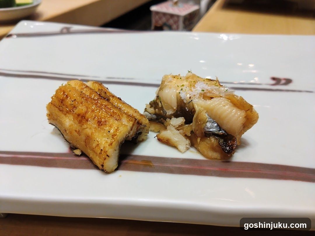 Grilled Eel Sashimi