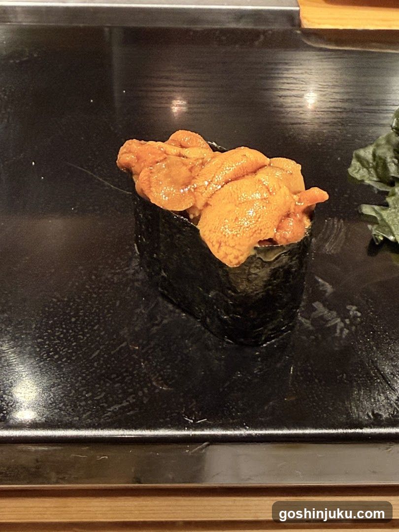 Sushi with Sea Urchin