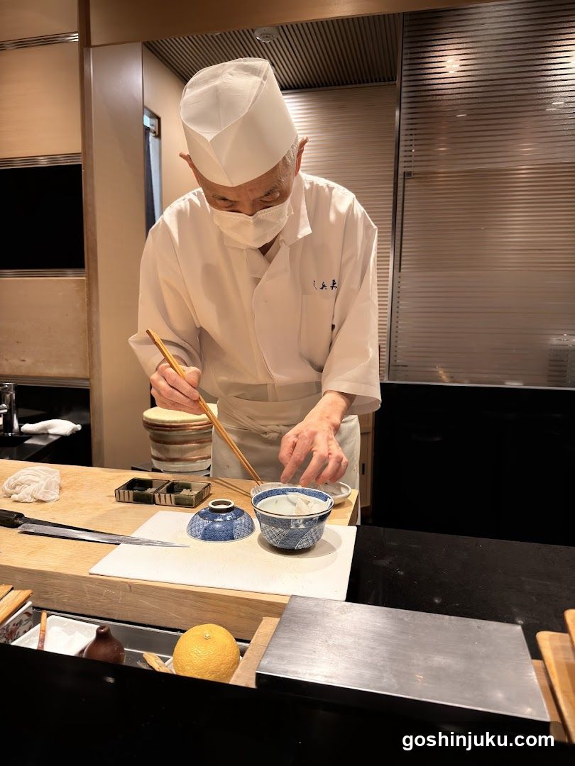 Chef Preparing Dish