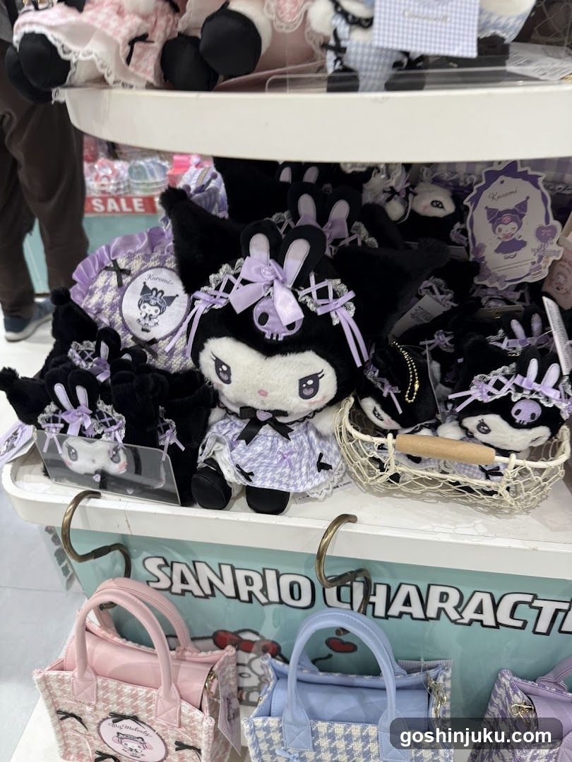 Sanrio Character Merchandise Display