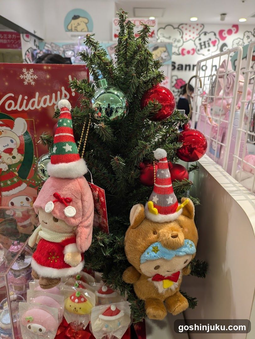 Christmas Plush Display