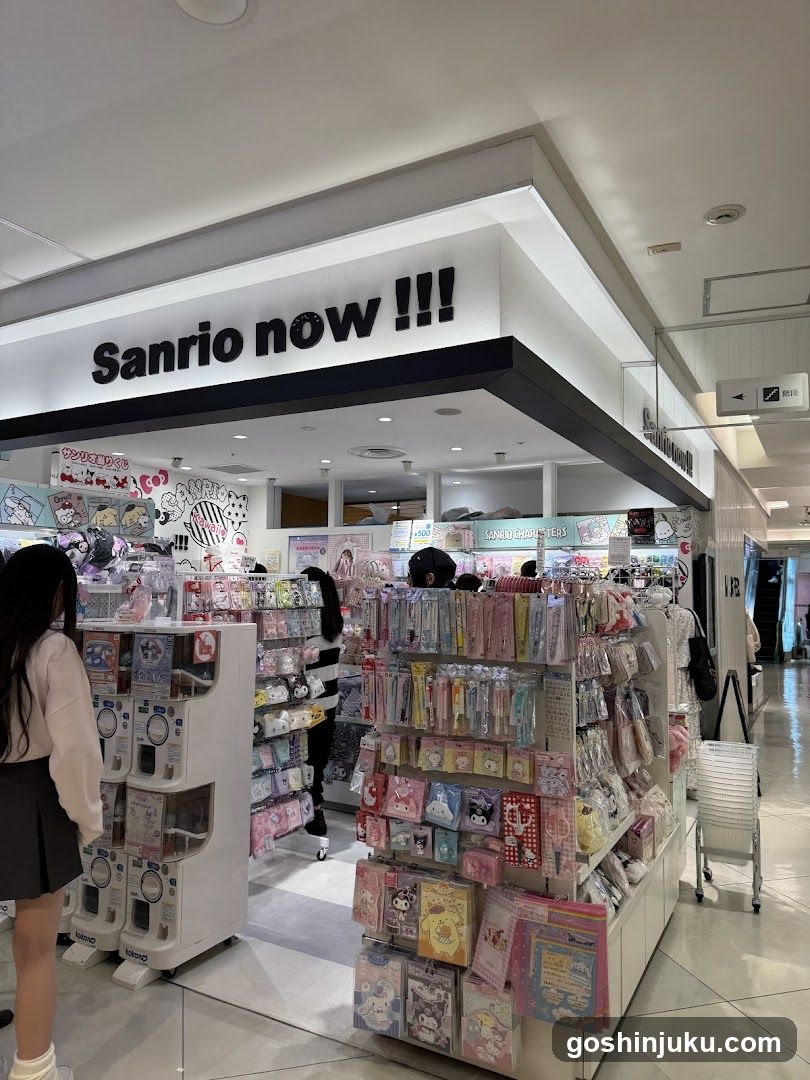 Sanrio now !!! Store Interior