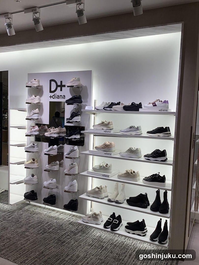 Diana Shoe Display