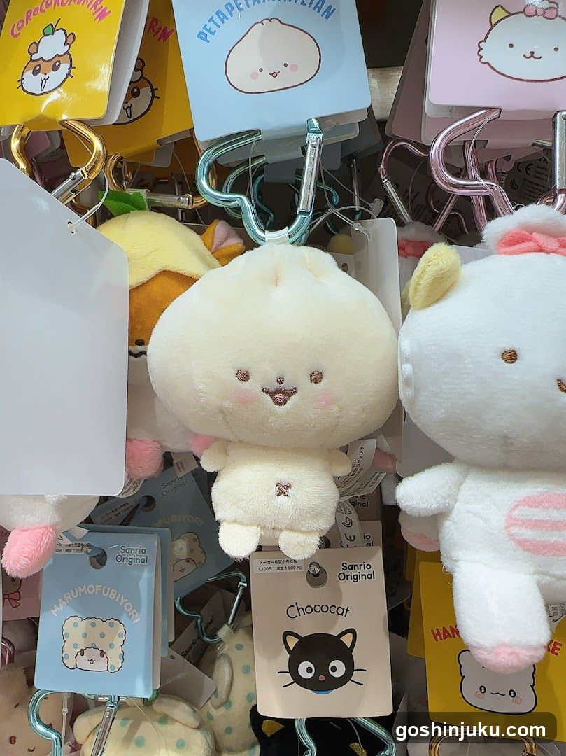 Plush Keychains Display