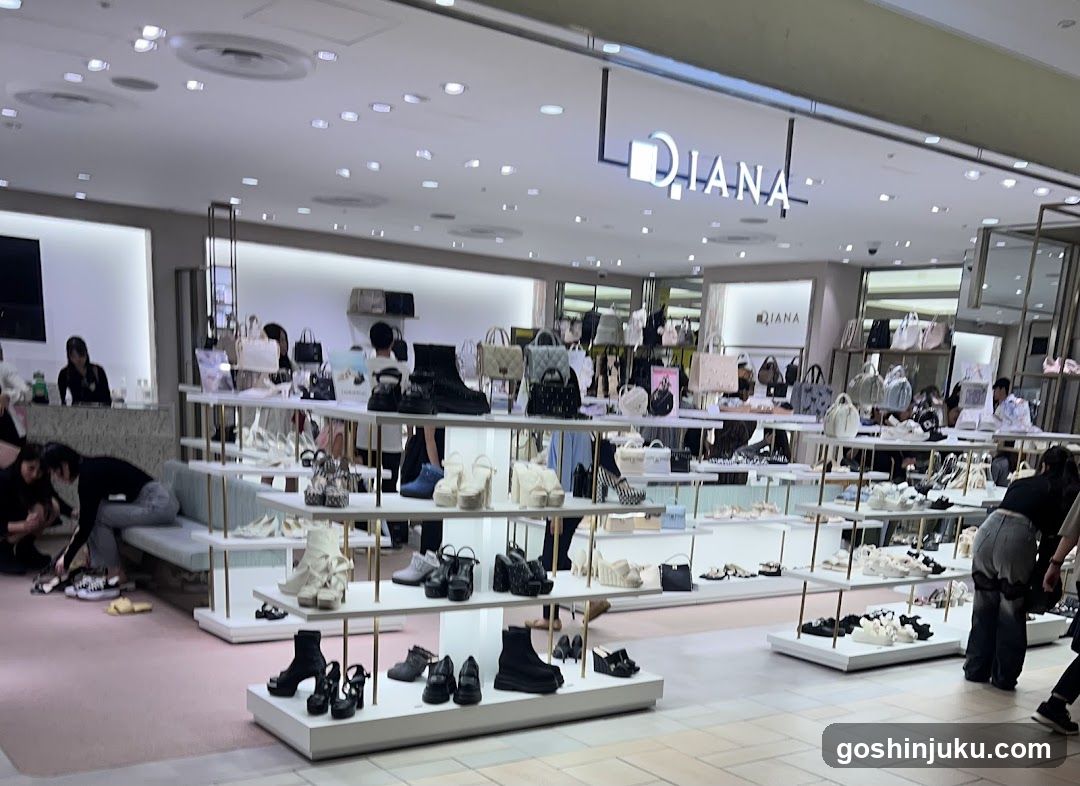 Diana Shoe Store Interior