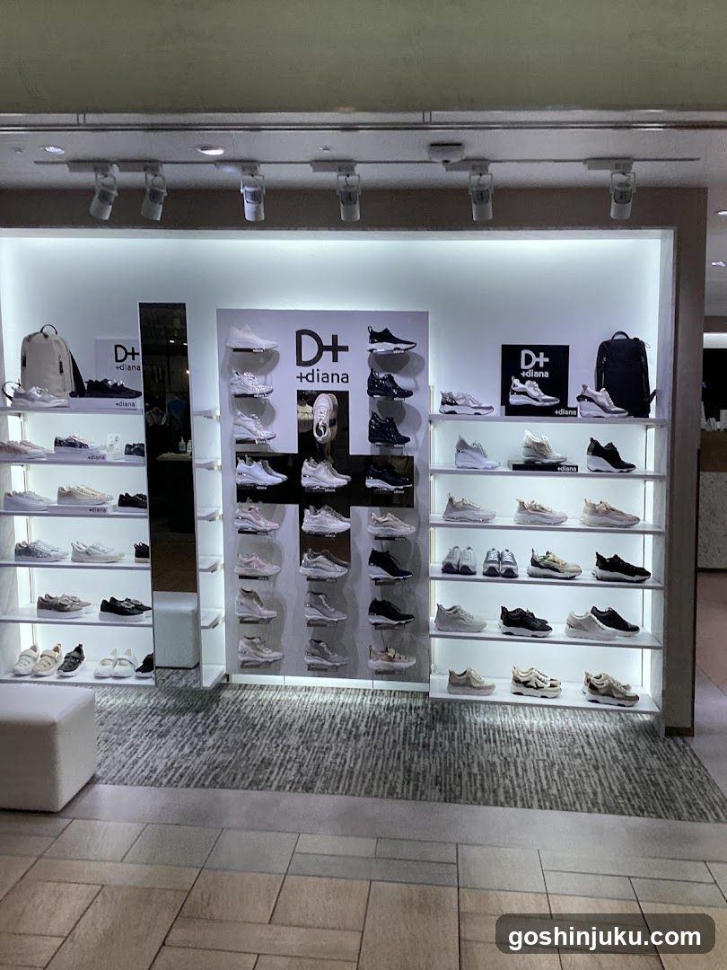 Diana Shoe Store Interior Display