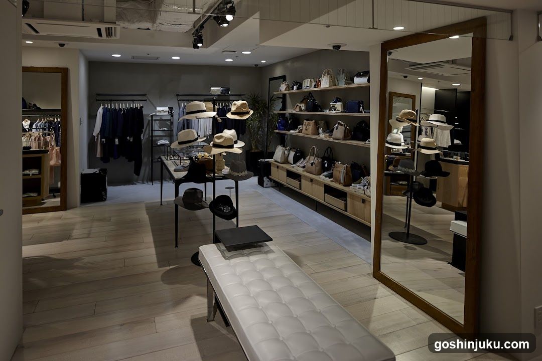 Interior of a fashion boutique