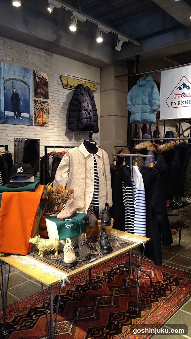 Clothing Store Interior Display