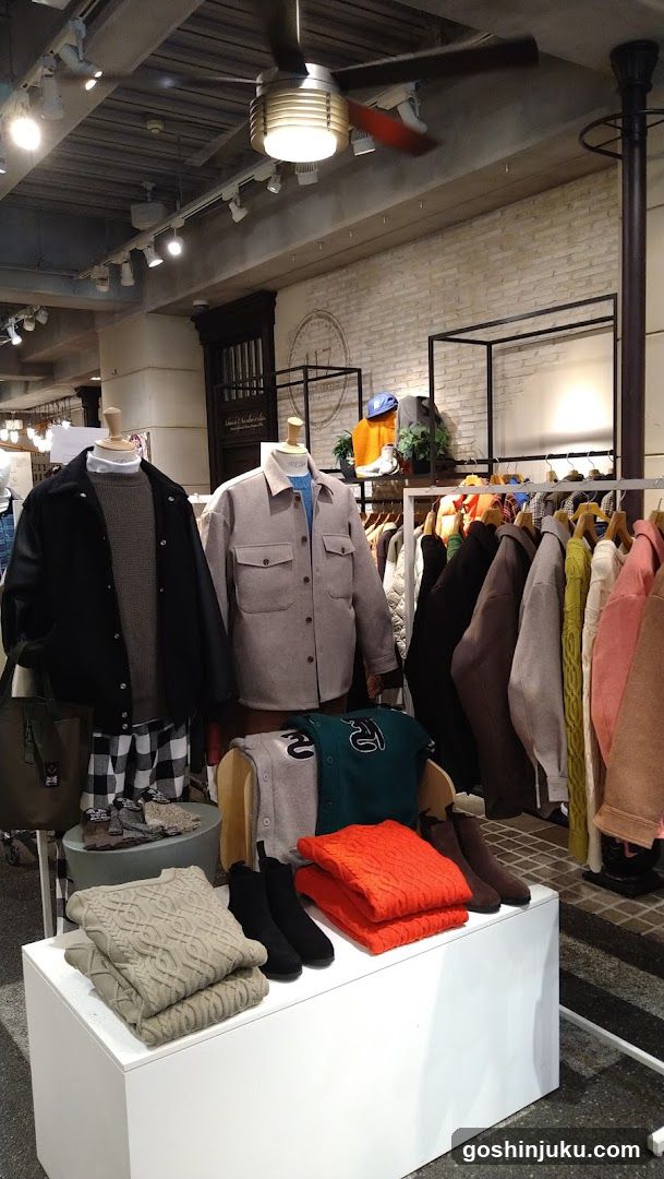 Clothing Store Interior Display